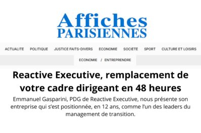 Reactive Executive, replacing your senior executive in 48 hours