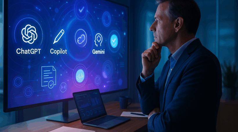 ChatGPT, Copilot, Gemini : que doivent en penser les DG ?